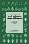 Communications In Soil Science And Plant Analysis