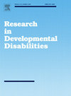 Research In Developmental Disabilities