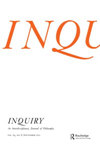 Inquiry-an Interdisciplinary Journal Of Philosophy