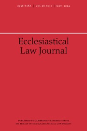 Ecclesiastical Law Journal