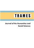 Trames-journal Of The Humanities And Social Sciences