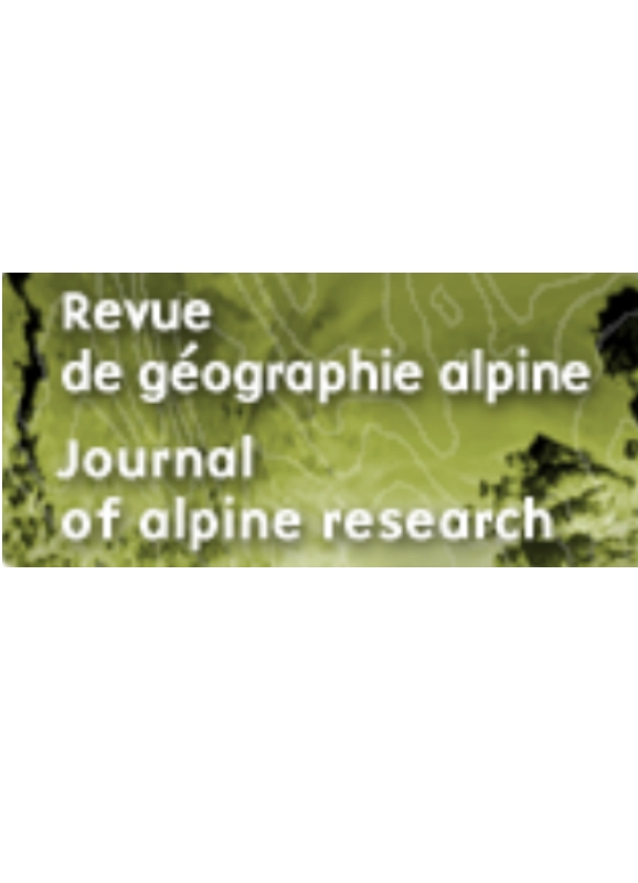 Revue De Geographie Alpine-journal Of Alpine Research