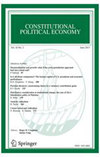 Constitutional Political Economy