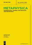 Metaphysica-international Journal For Ontology & Metaphysics