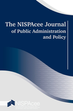 Nispacee Journal Of Public Administration And Policy