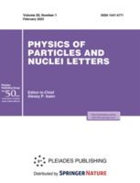 Physics Of Particles And Nuclei Letters