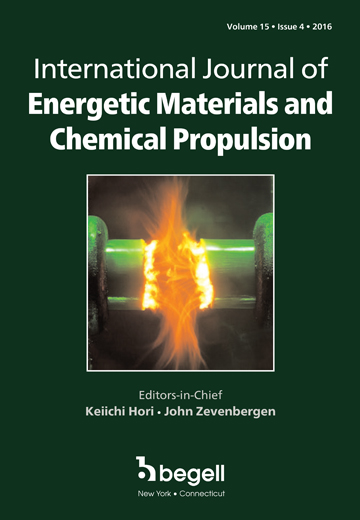 International Journal Of Energetic Materials And Chemical Propulsion