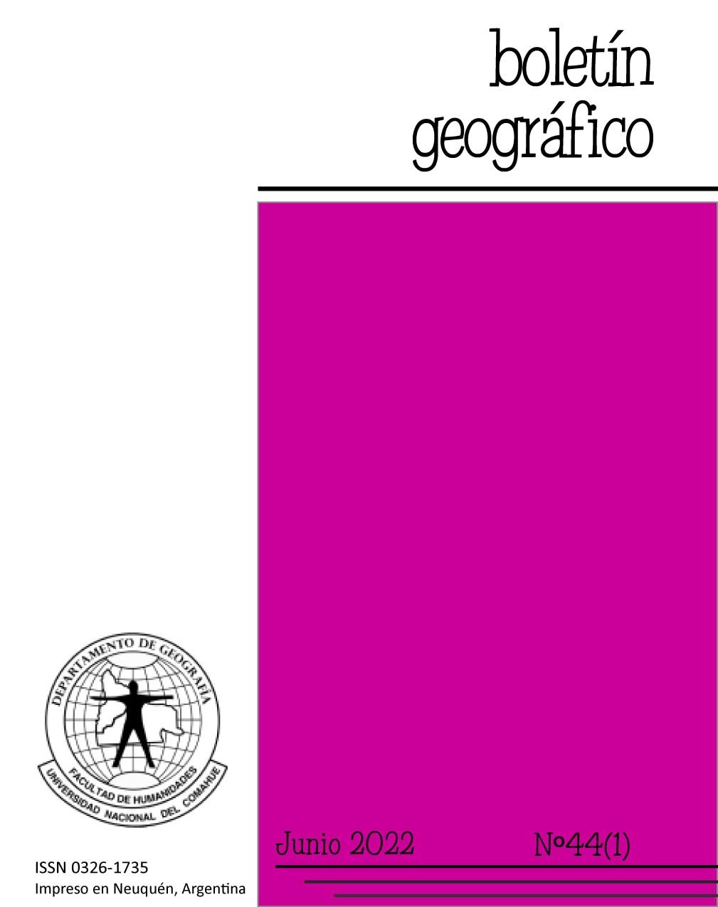 Boletin Geografico