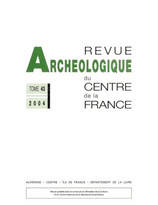 Revue Archeologique Du Centre De La France