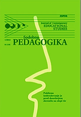 Sodobna Pedagogika-journal Of Contemporary Educational Studies