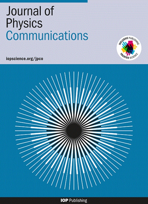 Journal Of Physics Communications